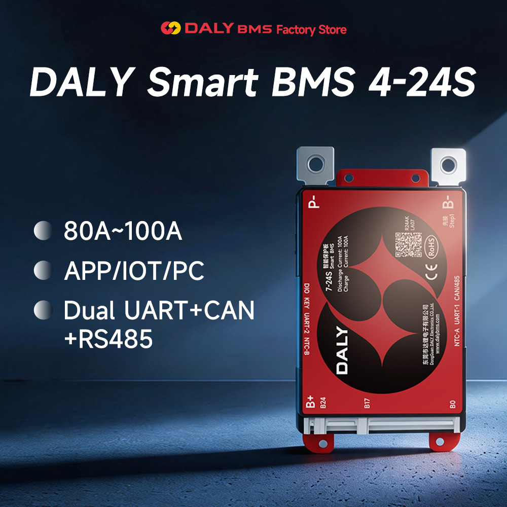 DALY SMART BMS LFP 4S 7S 8S 16 - Lithium Battery 12V reseña y precio