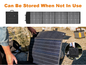 Panel Solar Plegable Resistent - Solar Panel 200W reseña y precio