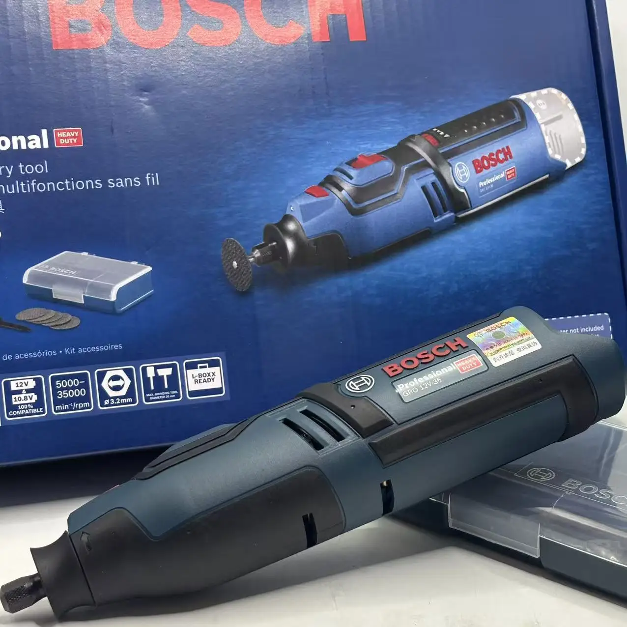 Amoladora Recargable Bosch GRO - Lithium Battery 12V reseña y precio